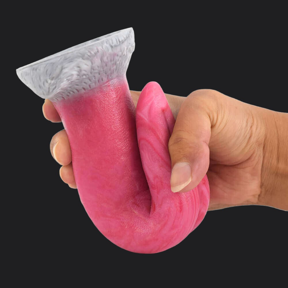 Punch Pink Dragon Dildo - Smaug's Tongue