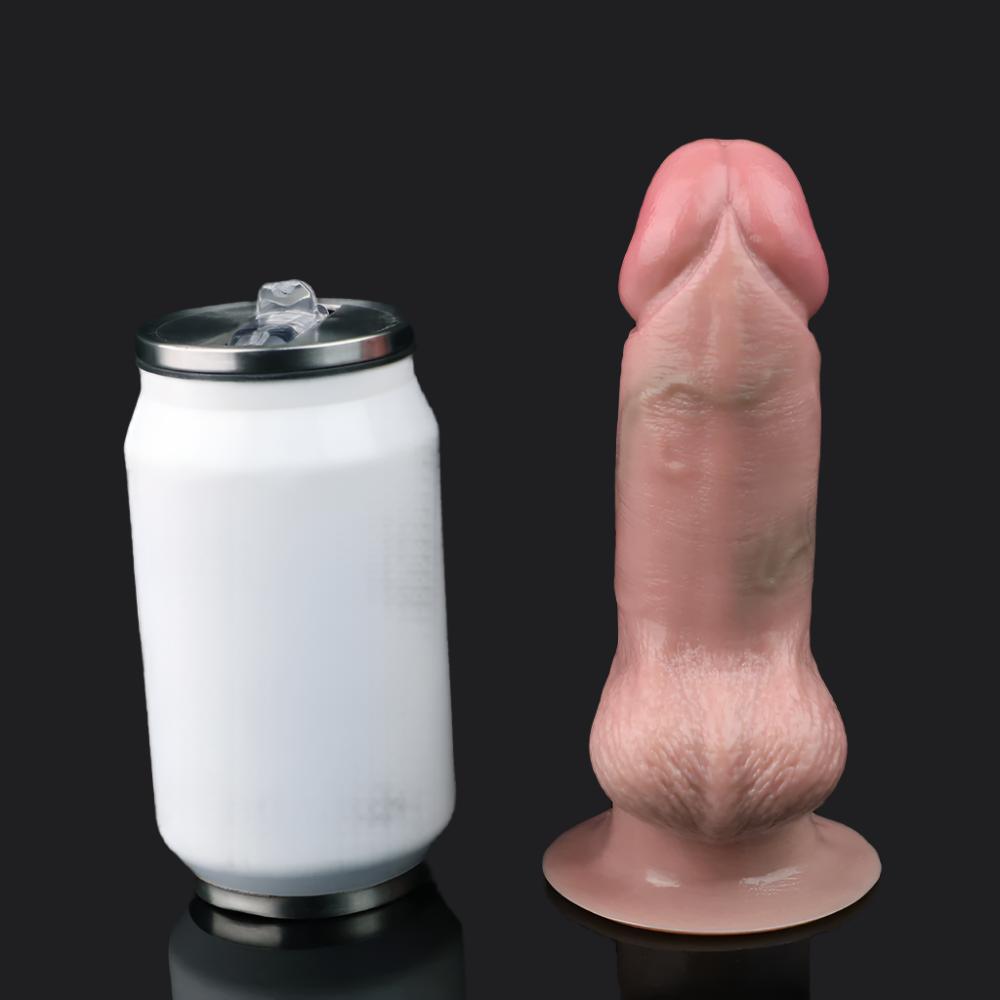 Flesh Pink Realistic Dildo - Mr. Average