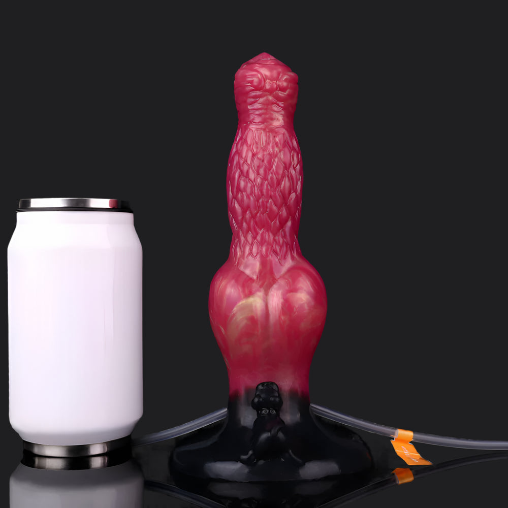 Shadowflame Ejaculating Inflatable Dildo - Amarok
