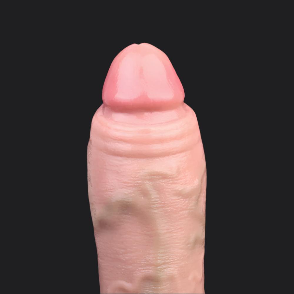 Flesh Pink Realistic Dildo - Swole