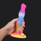 Rainbow Monster Dildo - Amarok