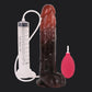 Black Realistic 8 and Half Inch Squirting Dildo