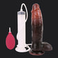 Black Realistic 8 Inch Squirting Dildo