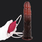 Black Realistic 8 and Half Inch Squirting Dildo