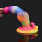 Rainbow Monster Dildo - Amarok