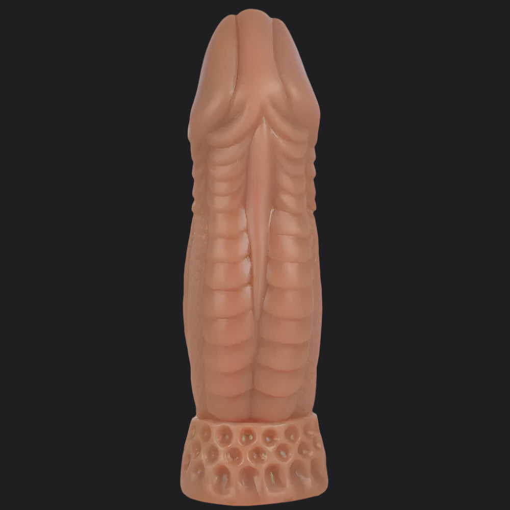Io Dragon Penis Extender Sleeve - Brown - Dragon Dildo UK