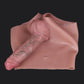 Flesh Pink Dildo Pants - 7inch - 52cm High Waist