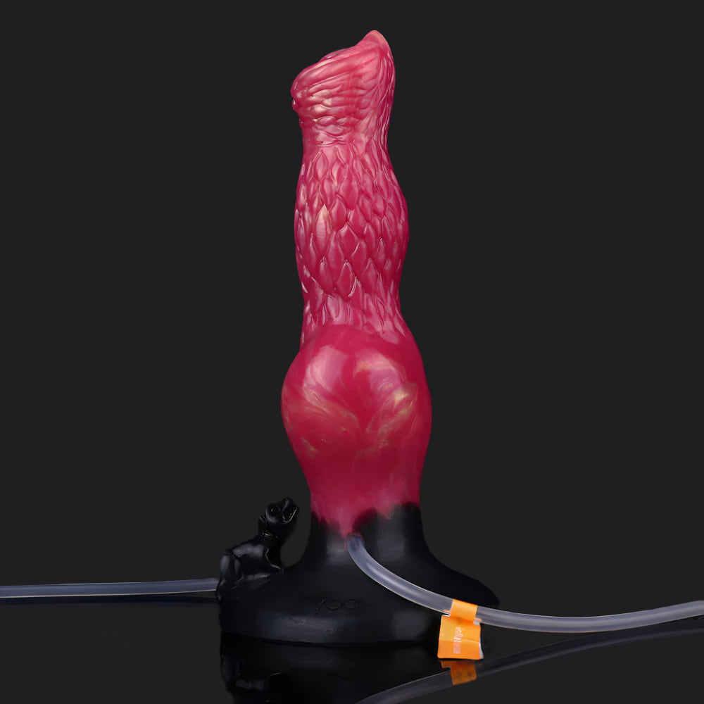 Shadowflame Ejaculating Inflatable Dildo - Amarok