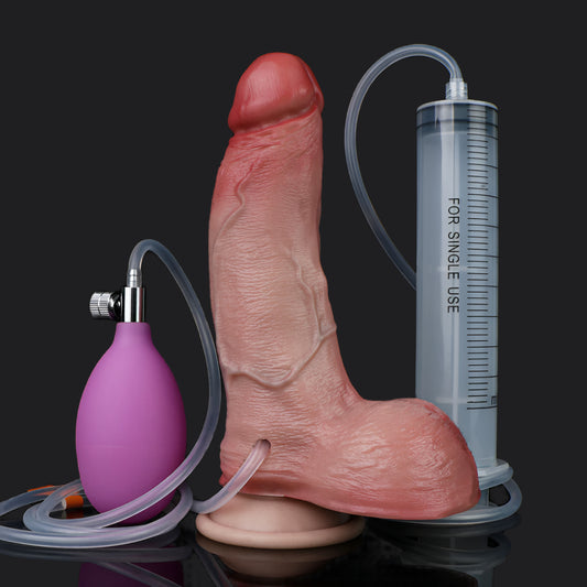 Perseus 7 Inch Squirting Inflatable Dildo