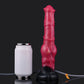 Shadowflame Ejaculating Inflatable Dildo - Destrier