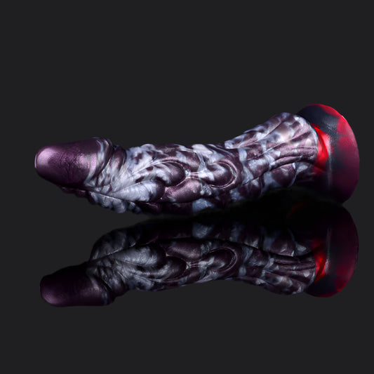 Dark Ice Monster Dildo - Black Dragon - Dragon Dildo UK