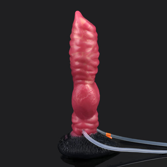 Shadowflame Ejaculating Inflatable Dildo - Wolf Dildo
