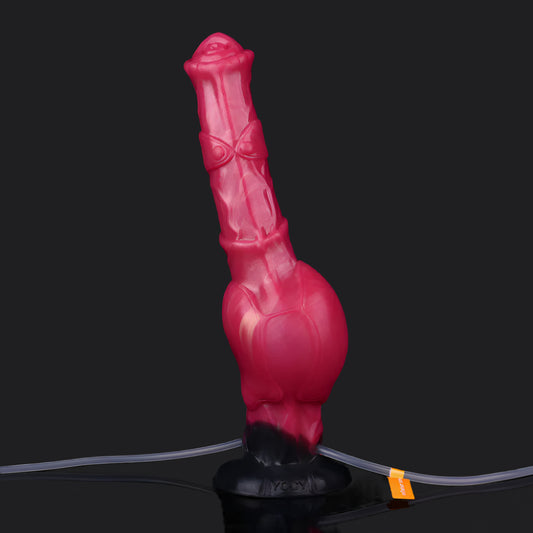 Shadowflame Ejaculating Inflatable Dildo - Destrier