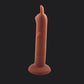 Chocolate Brown Rabbit Silicone Dildo