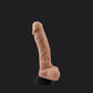 Flesh Pink 8inch Vac U Lock Dildo w/Balls