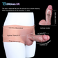 Flesh Pink Dildo Panties - 5inch - Brief Style 74cm Waist
