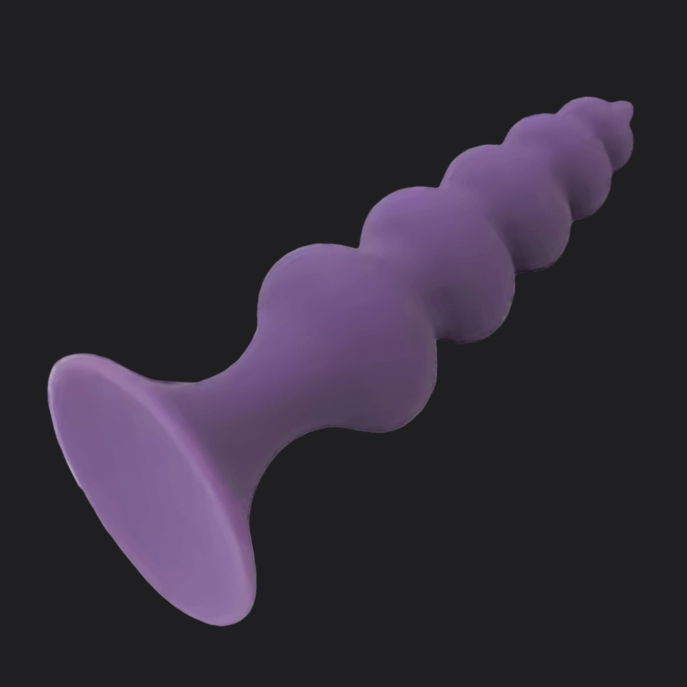 Rippled Butt Plug at Dildoes UK
