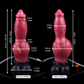 Shadowflame Ejaculating Inflatable Dildo - German Shepherd