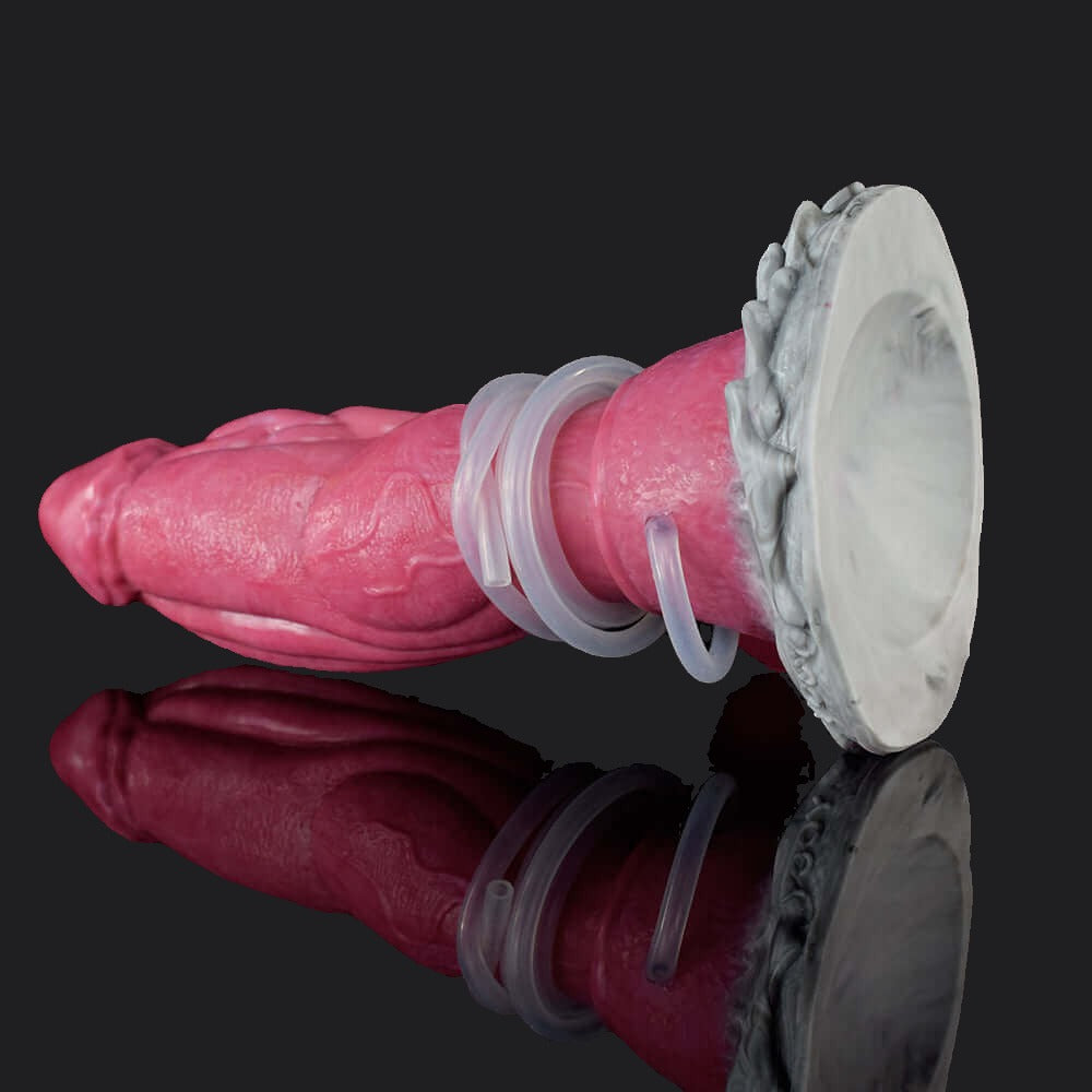 Punch Pink Squirting Monster Dildo - T-Rex