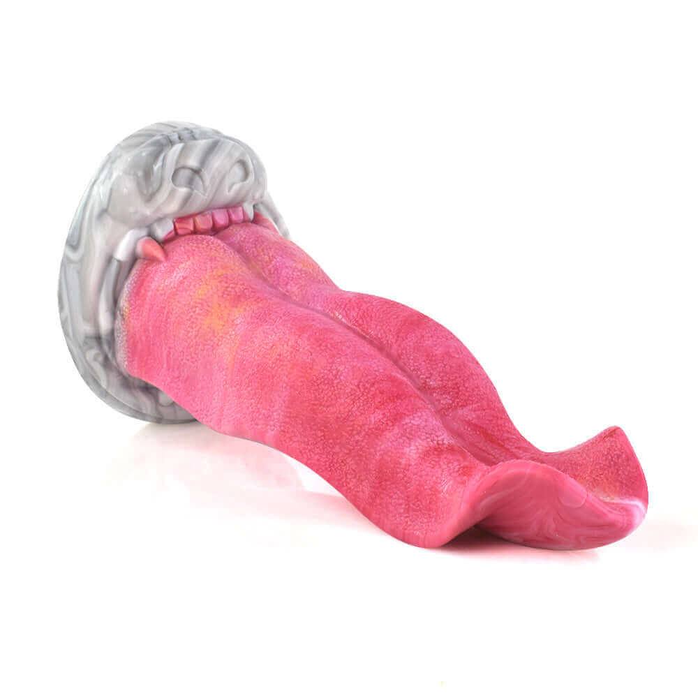 Punch Pink Monster Dildo - Werewolf Tongue