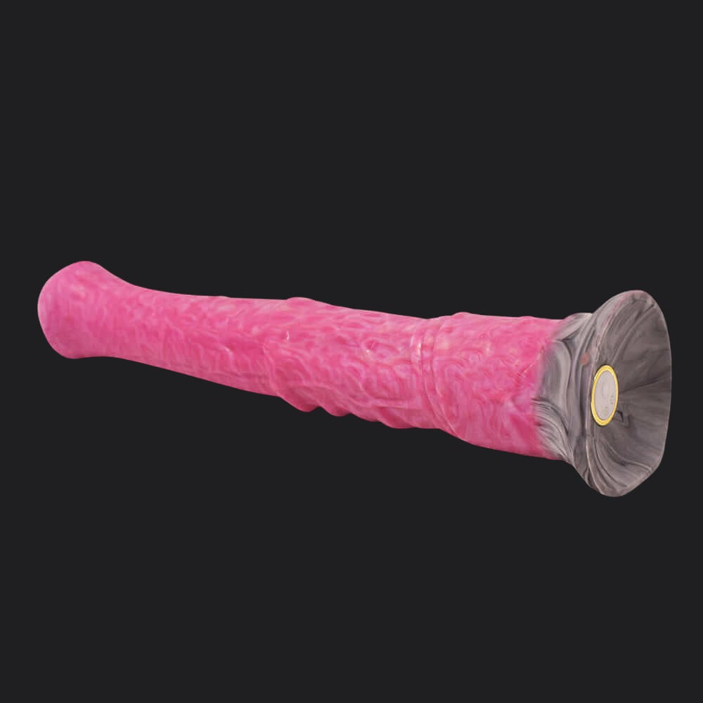 Punch Pink Vibrating Horse Dildo - Marengo