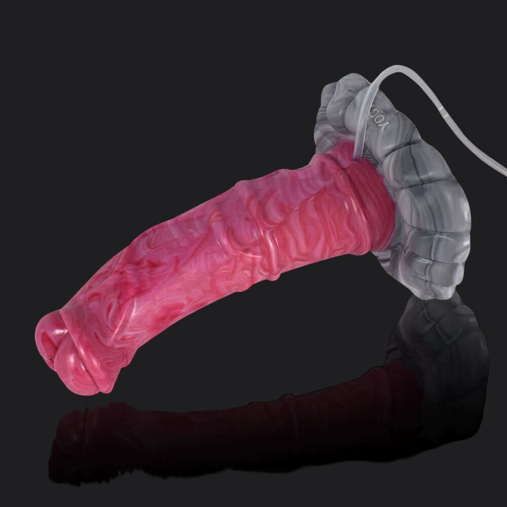 Punch Pink Squirting Horse Dildo - Justify