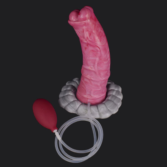 Punch Pink Squirting Horse Dildo - Justify