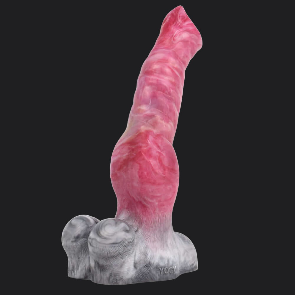 Punch Pink Monster Dildo - Lycan Werewolf