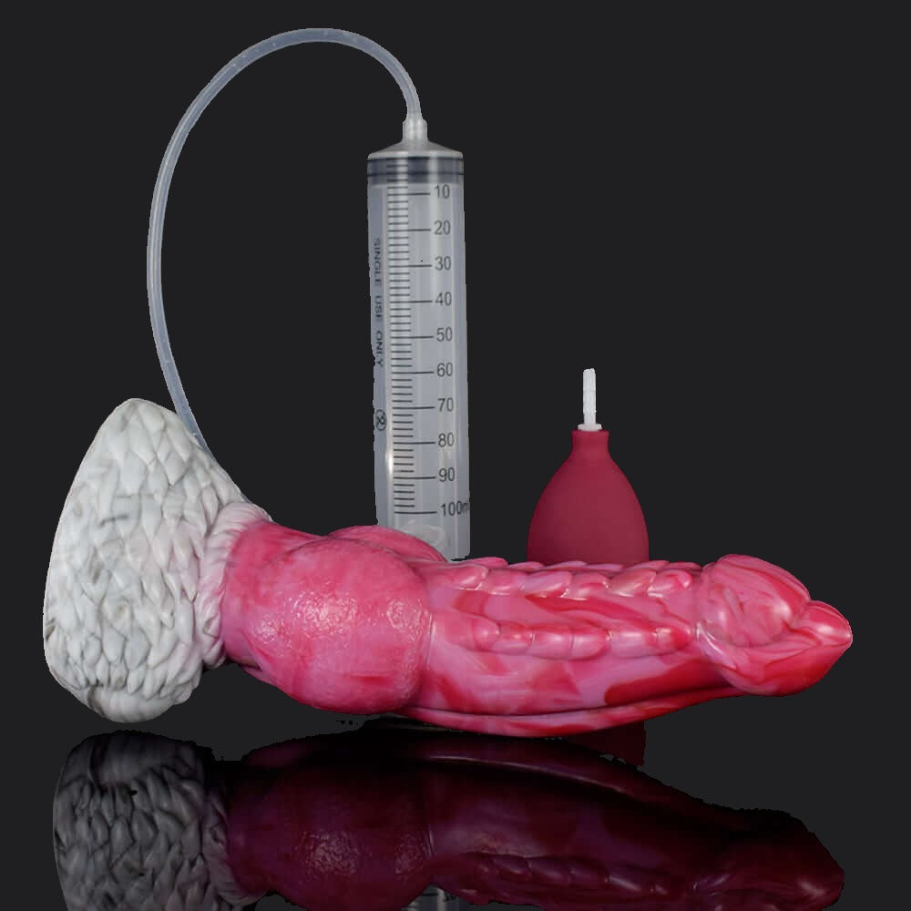 Punch Pink Squirting Monster Dildo - Primordial Werewolf