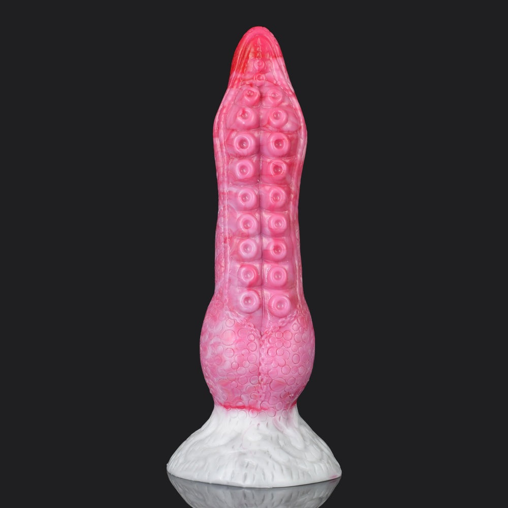 Punch Pink Monster Dildo - Tentacle Monster