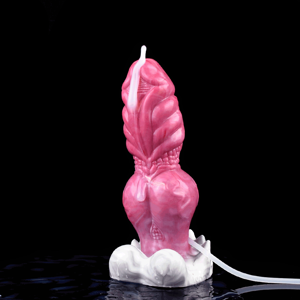 Punch Pink Squirting Monster Dildo - Warg