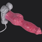 Punch Pink Squirting Dog Dildo - German Shepherd