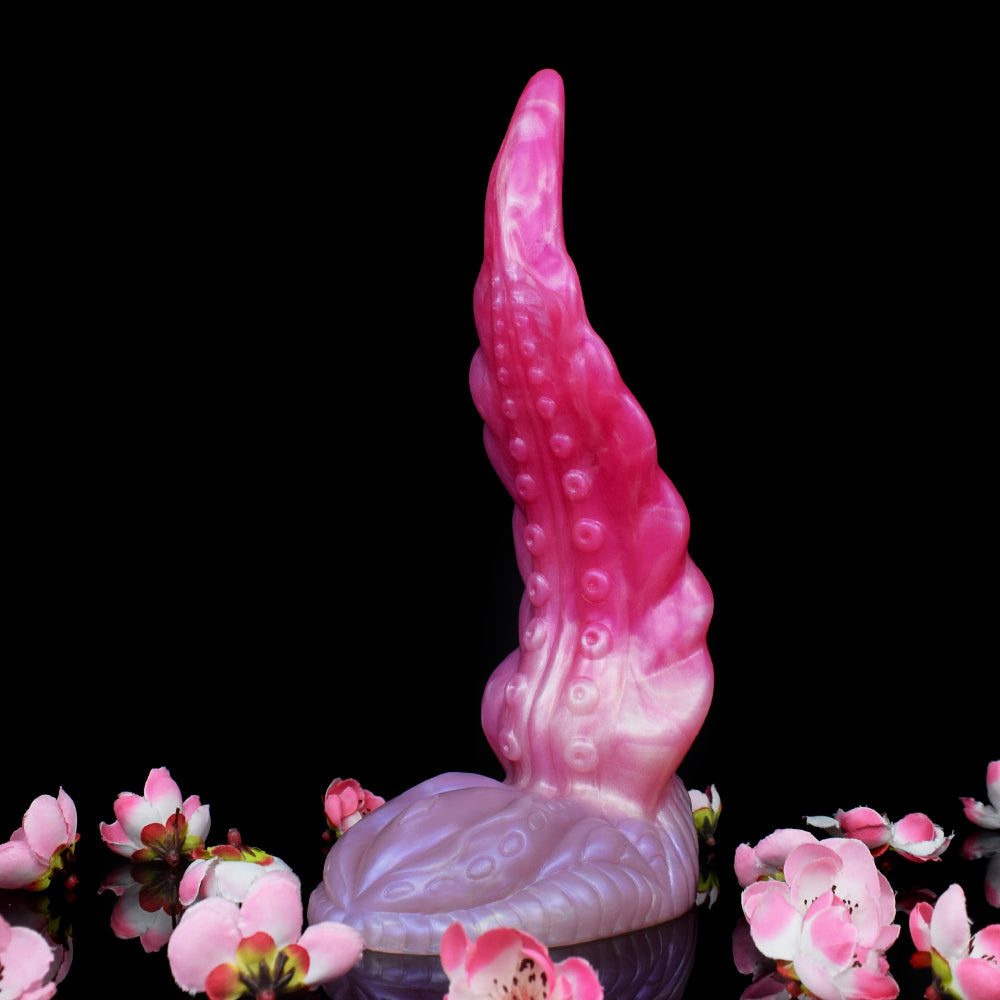 Screaming Pink Tongue Dildo - Asmodeus
